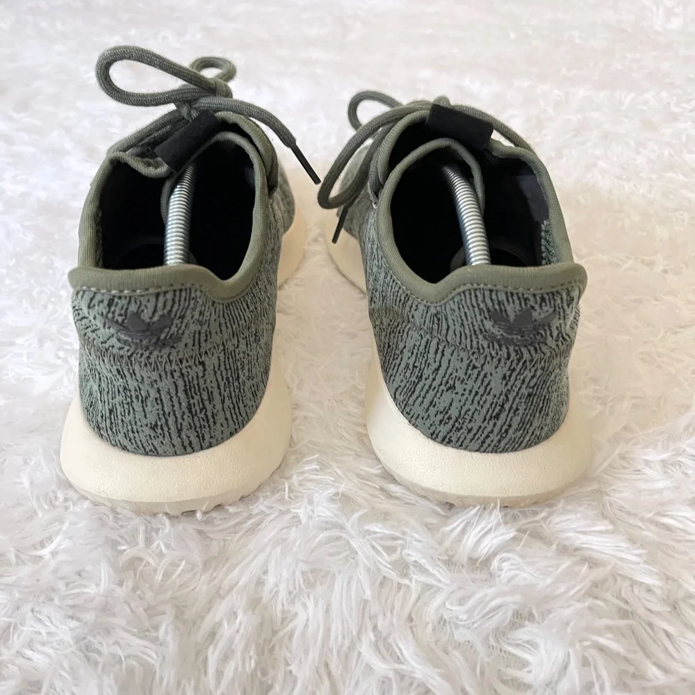 ADIDAS Olive Green Tubular Sneakers - W8 - Picture 3 of 7